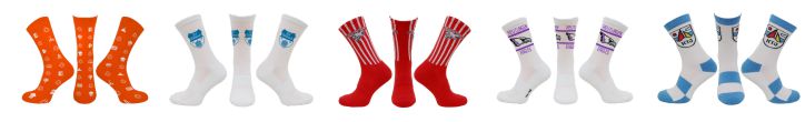 Gebrandete Socken fr alle Sportarten